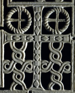 Panneau décoratif du chancel de la basilique San Apollinare Nuovo à Ravenne (détail)