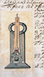 Athanor, four alchimique, manuscrit alchimique "Clavis Artis" attribué à Zoroastre (Zarathoustra)