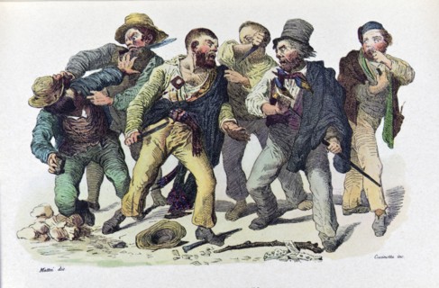 Groupe de membres de la Camorra