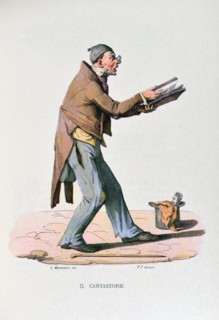 Petit métier de Naples : le narrateur