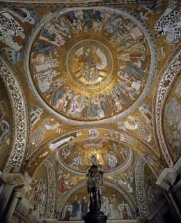 Coupoles du baptistère de la basilique Saint-Marc de Venise