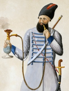 Costume du fumeur de narguilé