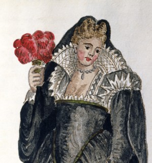 Van Grevenbroeck, Woman with a fan