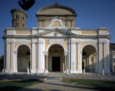 Façade de la cathédrale de Ravenne