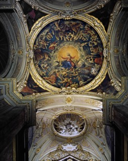 Coupole de la chapelle latérale de la cathédrale de Ravenne, dite "Madonna del sudore"