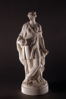 Statue en porcelaine de Nast représentant Uranie