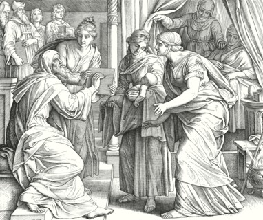 Carolsfeld, La naissance de saint Jean le Baptiste