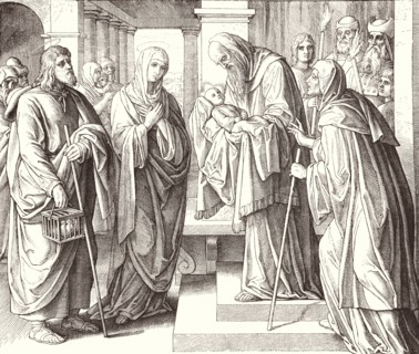 Carolsfeld, La Présentation de Jésus au Temple