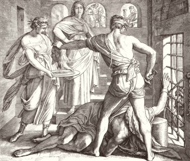 Carolsfeld, La décollation de saint Jean Baptiste