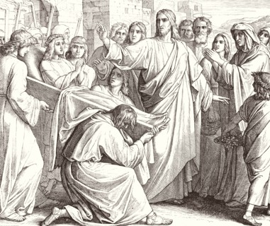 Carolsfeld, La Résurrection du fils de la veuve de Naïm