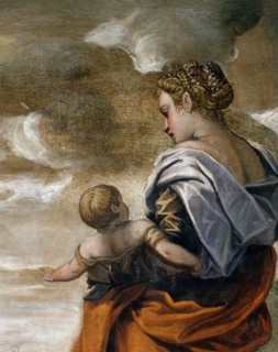 Tintoret, Présentation de Marie au Temple (détail)