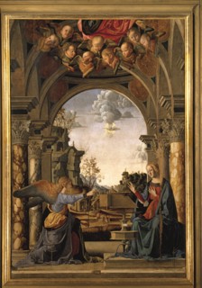 Palmezzano, L'Annonciation