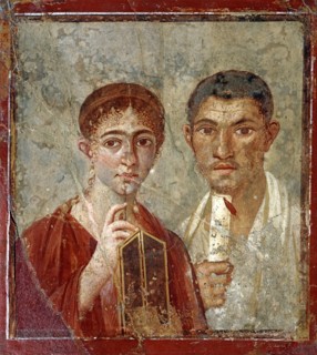Portrait du boulanger Terentius Neo et sa femme