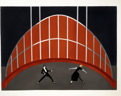 Ekster, Projet de scénographie pour "L'arène du cirque"