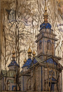 Manievich, Eglise en bois