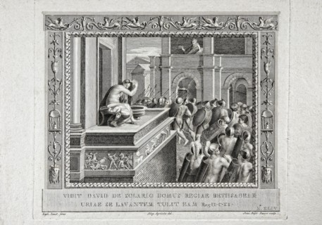 Deuxième Livre de Samuel, chapitre 11 : David voit Bethsabée se laver du balcon de la maison royale