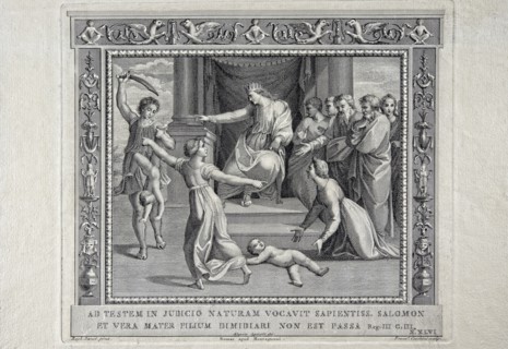 Le Premier Livre des Rois, chapitre 3 : Le jugement de Salomon