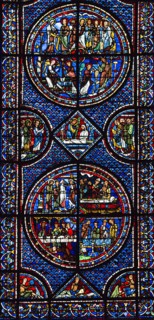 Vitrail de la Vie de Marie-Madeleine (vitrail de Chartres)