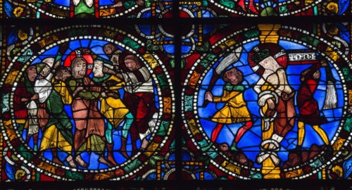 Vitrail de la Passion du Christ (vitrail de Chartres)
