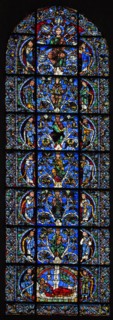 Vitrail de l'Arbre de Jessé (vitrail de Chartres)