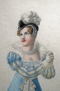 Giuditta Pasta dans le rôle de Desdémone, dans l'opéra "Otello" de  Rossini