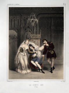 Deuxième acte de l'opéra "Le Comte d'Ory" de Rossini