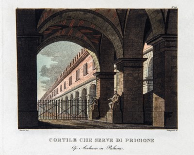 Set for the opera ‘Aureliano in Palmira’ by Rossini