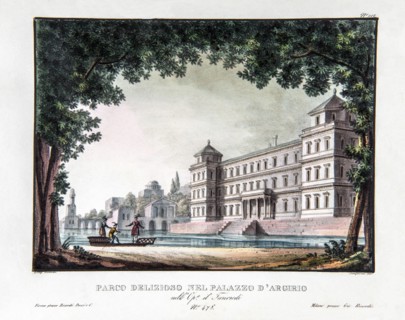 Set design for Rossini's opera ‘Tancredi