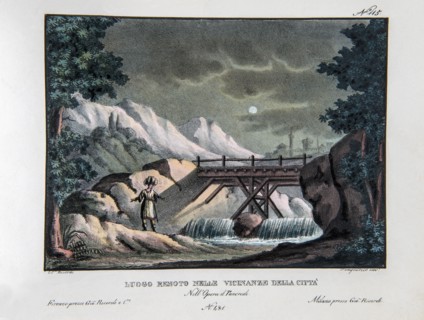 Set design for Rossini's opera ‘Tancredi'