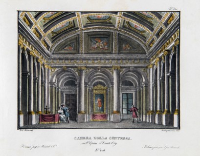 Set for the opera ‘Le Comte Ory’ by Rossini