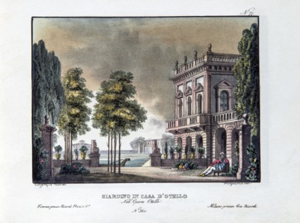 Set design for Rossini's opera ‘Otello