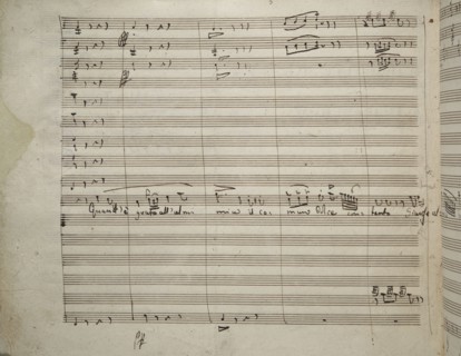 Partition de l'opéra "Elisabeth, Reine d'Angleterre" de Rossini