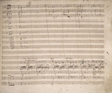 Partition de l'opéra "Otello" de Rossini