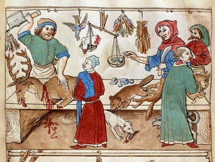 Richenthal, The butcher's counter