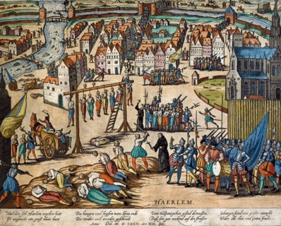 Hogenberg, Massacre of the inhabitants of Haarlem in 1573