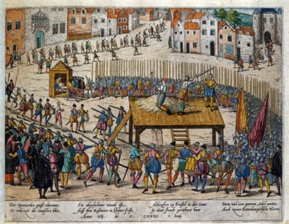 Hogenberg, Executions of Lamoral and Philip de Montmorency in June 1568