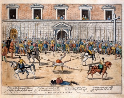 Hogenberg, Execution of Jean de Poltrot