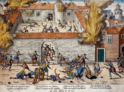 Hogenberg, Le Massacre de Cahors, 19 novembre 1561