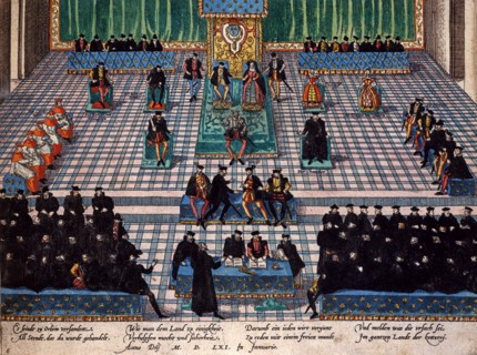 Hogenberg, Réunion des États généraux à Orléans, janvier 1561