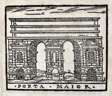 Porta Maior : Porta Maggiore à Rome