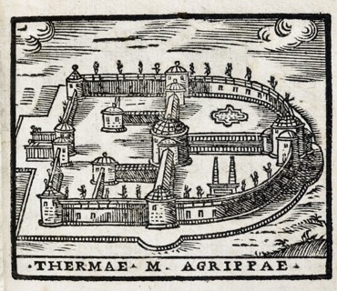 Thermae M. Agrippae : Thermes d'Agrippa à Rome