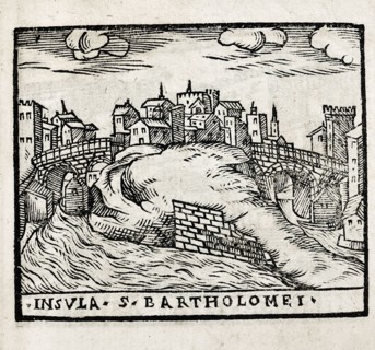 Insula S. Bartholomei : Ile de San Bartolomeo (Ile Tibérine) à Rome