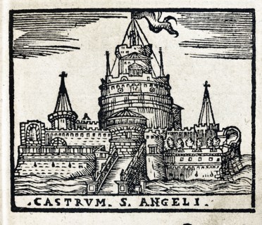 Castrum S. Angeli : Château Saint-Ange à Rome