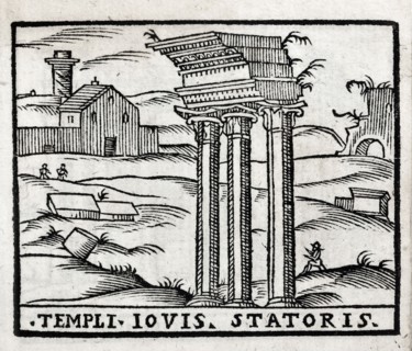 Templi Ioniis Statoris : Temple de Jupiter Stator à Rome