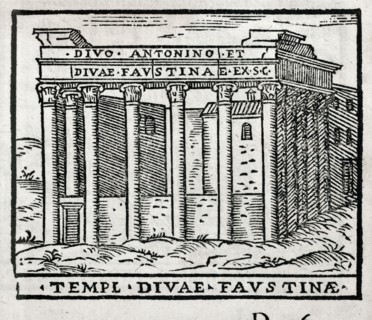 Templ Divae Faustinae : Temple d'Antonin et Faustine à Rome