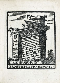 Frontispitium Neronis : Frontispice de Néron à Rome