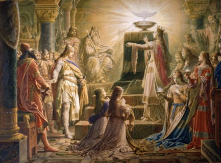 August von Heckel, Le Miracle du Saint Graal