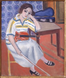 Matisse, Femme au violon