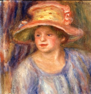 Renoir, Femme au chapeau