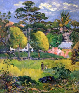 Gauguin, Paysage